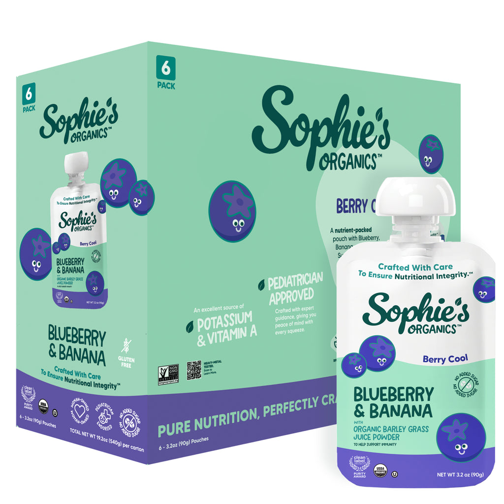 Berry Cool Organic Pouches (6 Pack)